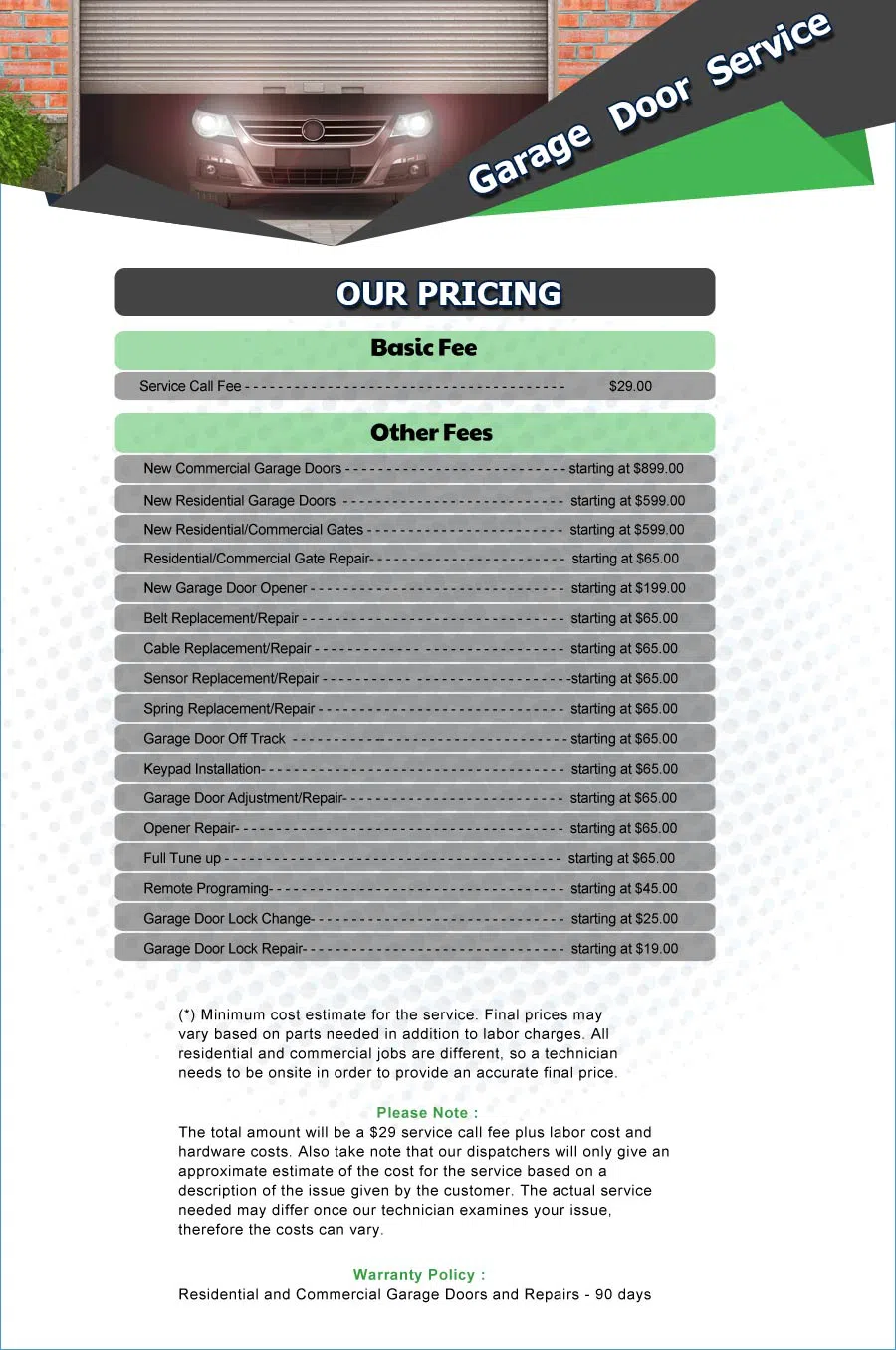 Galaxy Garage Door Service Naperville, IL 630-914-6458